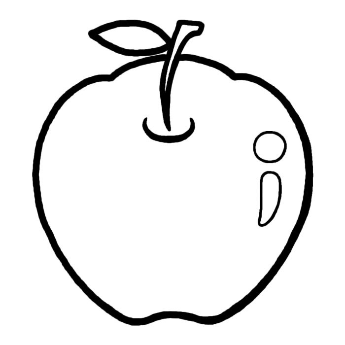 すべての動物の画像 50 りんご イラスト 白黒