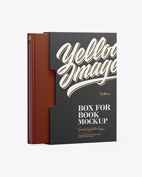 Download Matte Box With Book PSD Mockup Half Side View - Matte Box ...