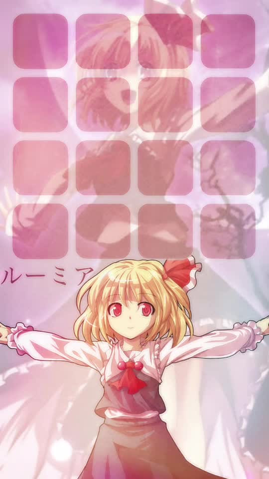 エレガントiphone6 壁紙 東方 アニメ画像