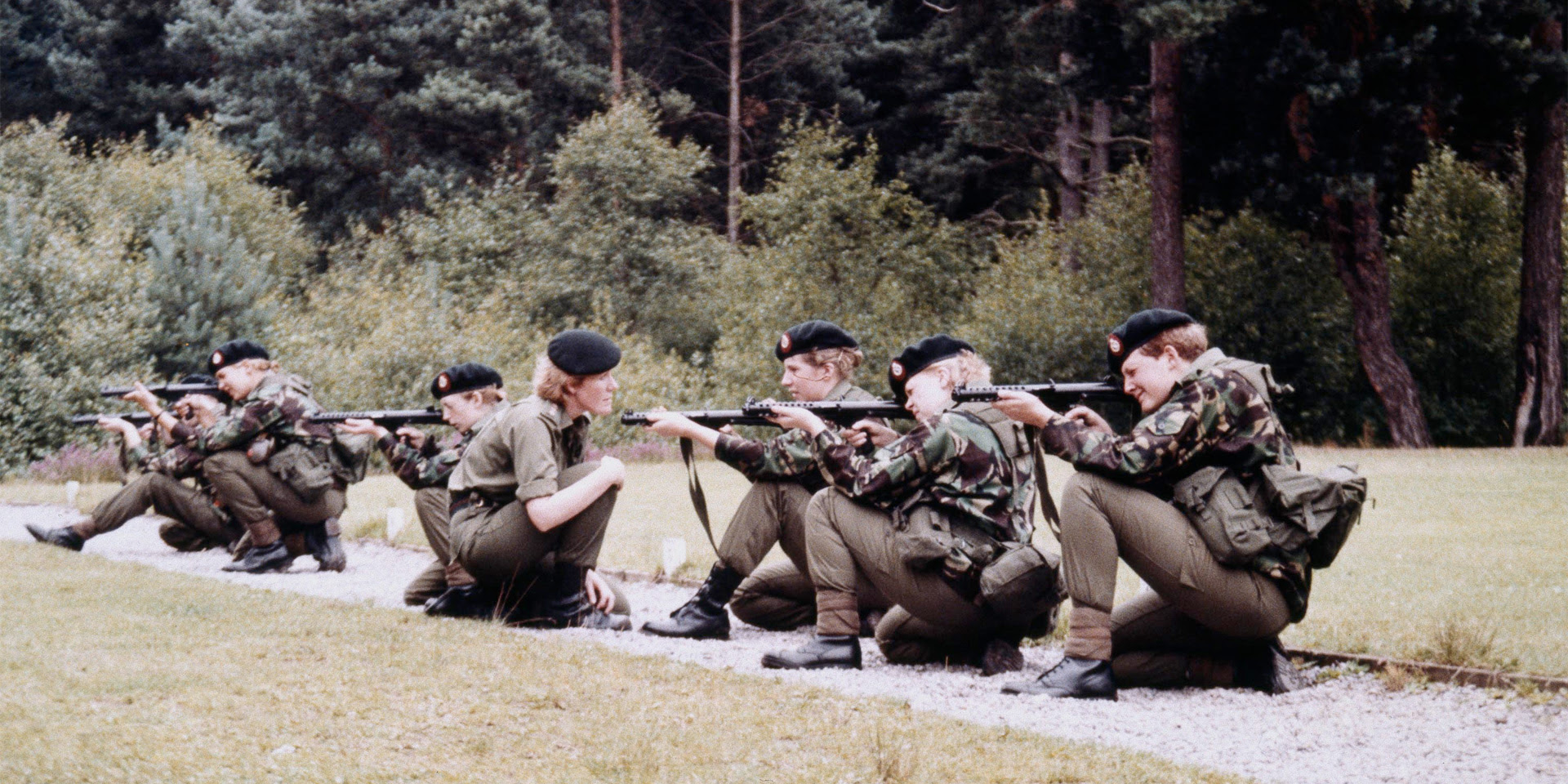 Skill at arms, WRAC Centre, Guildford, c1986