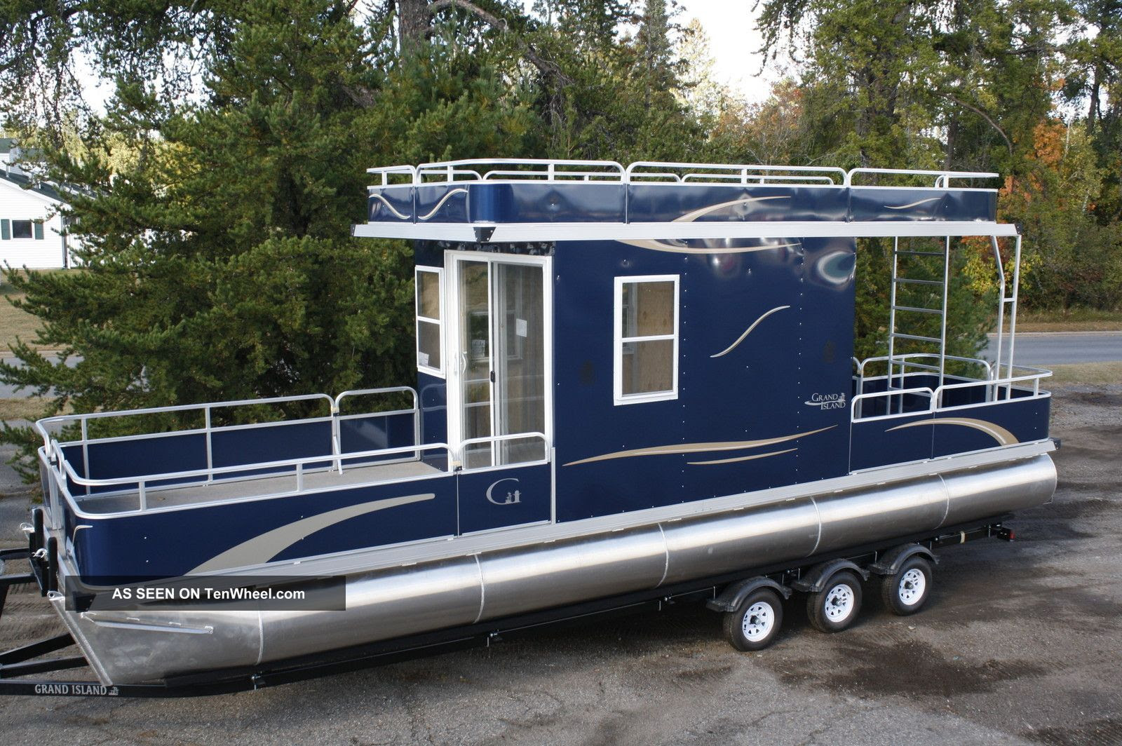 Build your own pontoon boat trailer ~ Junk Her