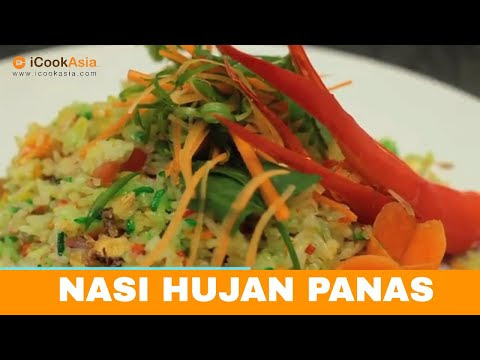 Cara Memasak Nasi Hujan Panas