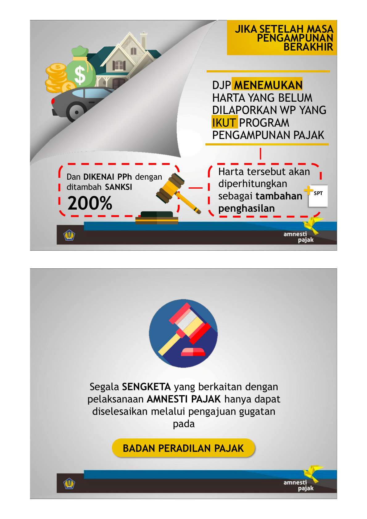 Maybe you would like to learn more about one of these? Materi Sosialisasi Djp Amnesti Pajak
