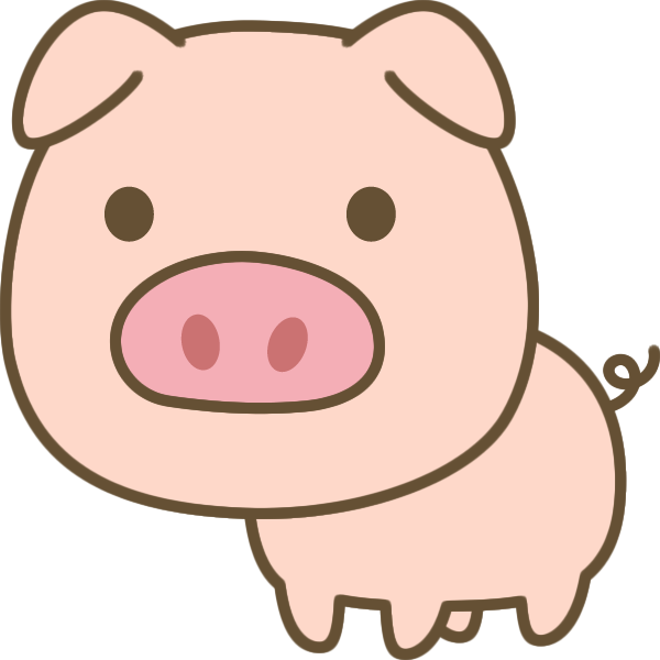 トップ100 ぶた 豚 イラスト 簡単 ただのディズニー画像