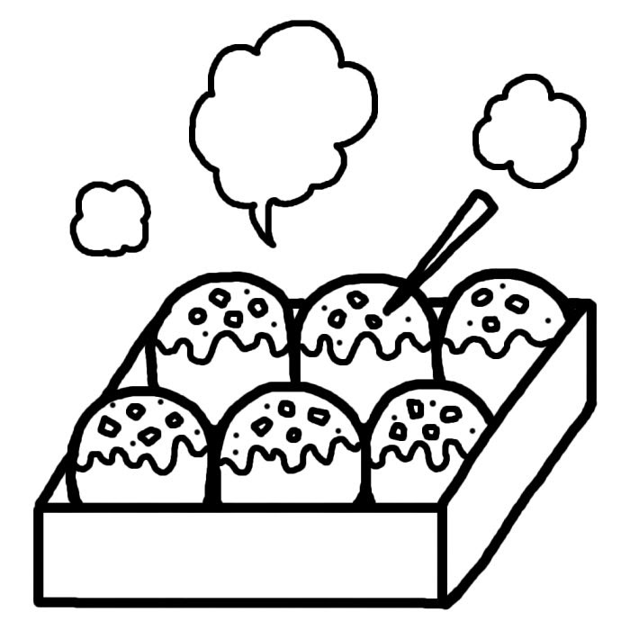 食べ物 イラスト 白黒 無料 食べ物 イラスト 白黒 無料