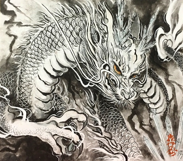 新着和風 龍 イラスト かっこいい 無料イラスト集