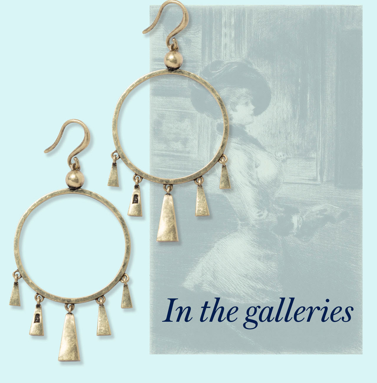 In the galleries | Ancient Spirits Drop Earrings