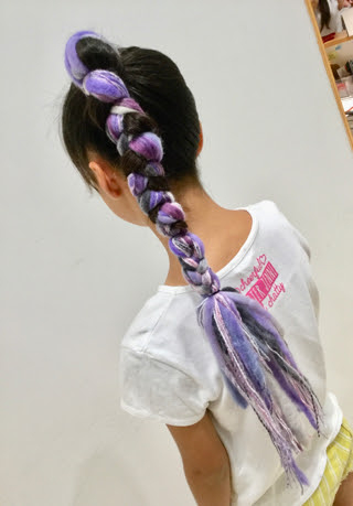 ぜいたくダンス 子供 髪型 毛糸 最も人気のある髪型