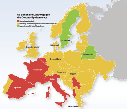 Risikogebiete Europa Karte Corona
