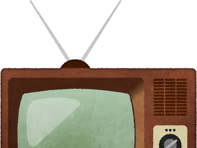 √ レトロ テレビ イラスト 無料 291447