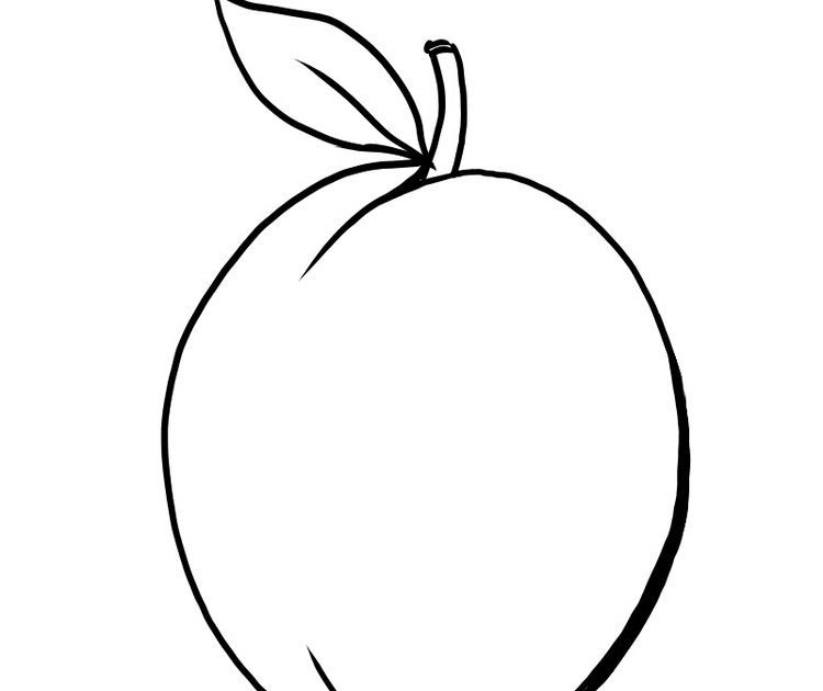 Nectarine For Kids Coloring Pages - Richard McNary's Coloring Pages