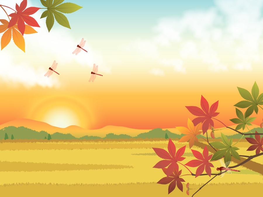 無料の動物画像 最新のhd秋 イラスト 壁紙