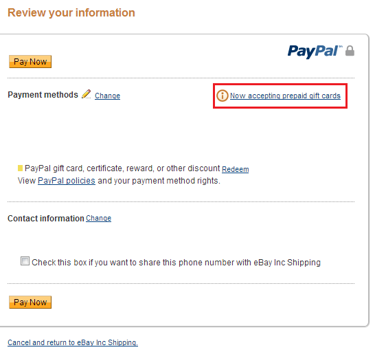 Check spelling or type a new query. Paypal Now Lets You Pay With Prepaid Debit Cards