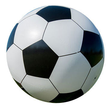 Holds its shape forever with our restricted bladder technology. White Soccer Ball Inflate 16 Inch Sold By The Dozen Novelties Company