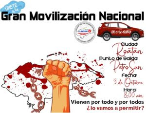 movilizacion Roatan