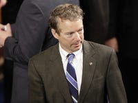 Rand Paul has a problem with this GIF mocking his reaction to Netanyahu's speech