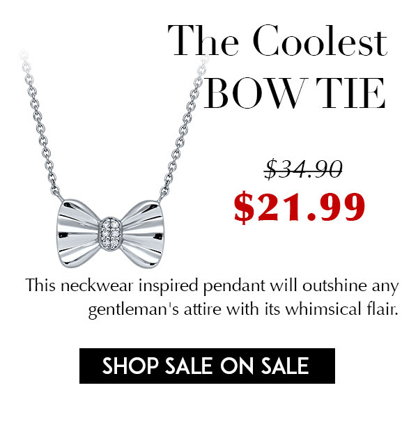 Bow Tie Necklace