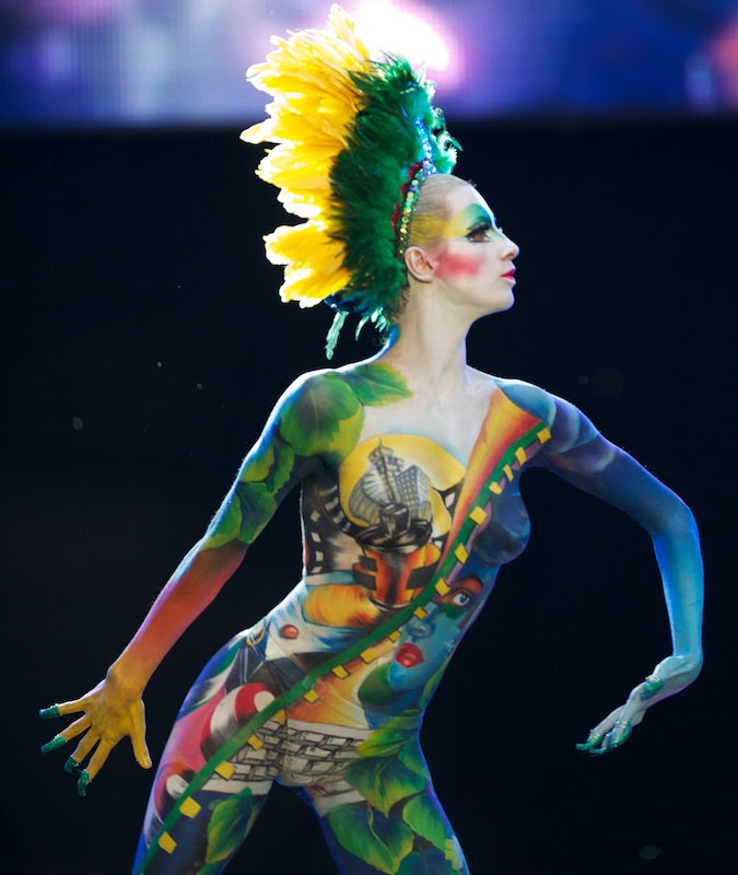 Body paint festival