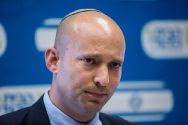 Bayit Yehudi Chairman and Education Minister Naftali Bennett.