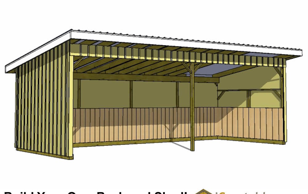 Free 12x24 Lean To Shed Plans Storage Shed Plans