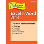 Professor Teaches Excel & Word 2013 Tutorial Set Download