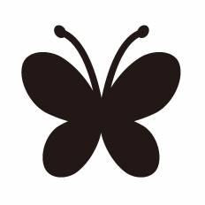 年のベスト 蝶 イラスト 簡単 興味深い画像の多様性