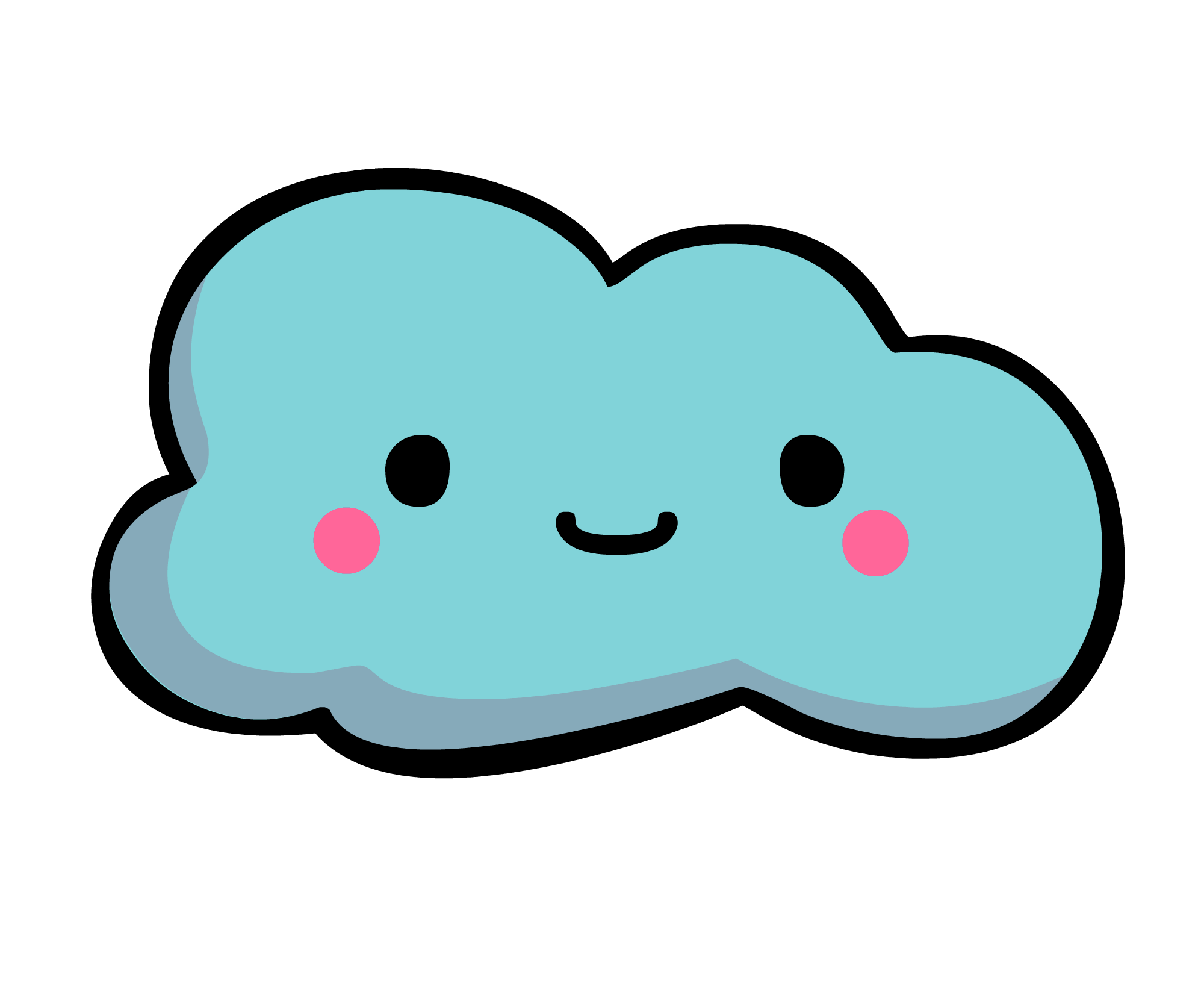 新鮮な曇り イラスト かわいい 美しい花の画像