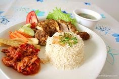 Ayam: Nasi Ayam Penyet Wong Solo Resepi