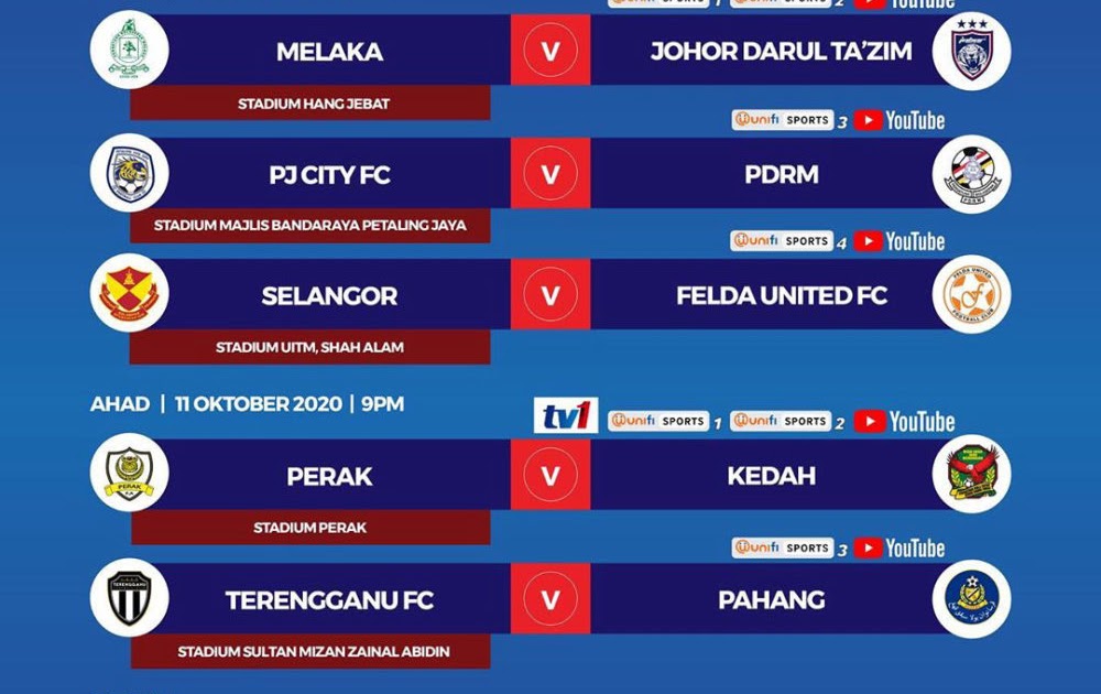 keputusan liga malaysia 2017 terkini