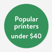 Popular printers under $40