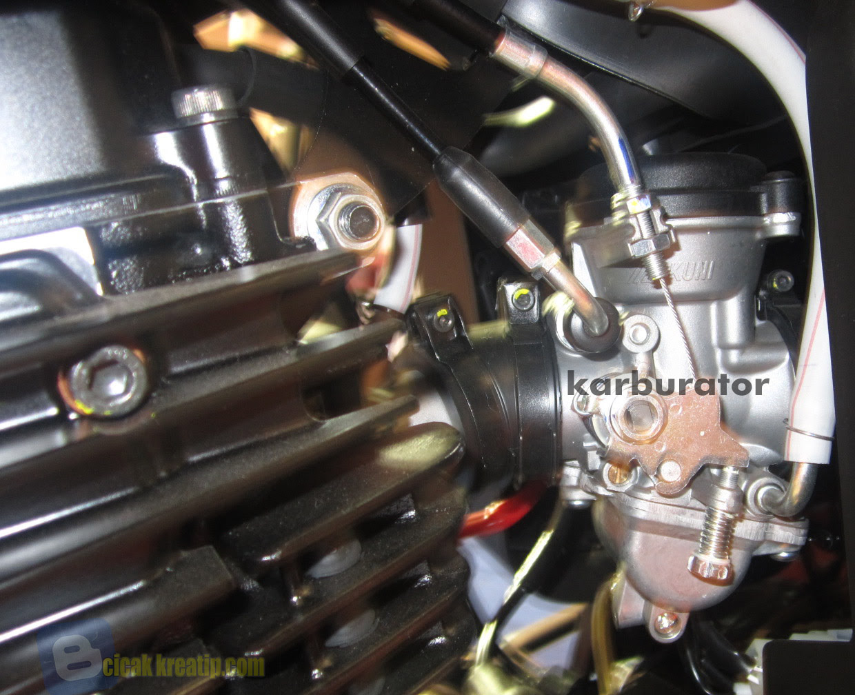 Modifikasi Motor Injeksi Ke Karburator Beemotor