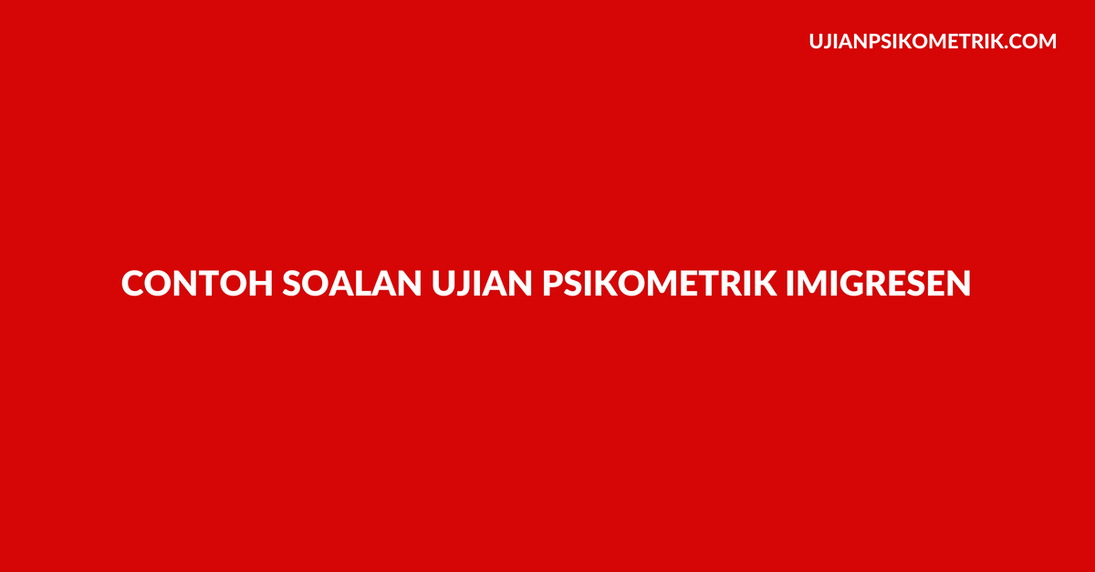 Contoh Soalan Temuduga Imigresen Kp29 - Selangor q