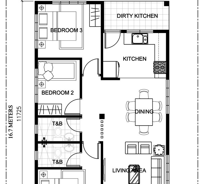 Inspirasi Desain  Rumah  Minimalis  3  Kamar  Komplet  Dengan  