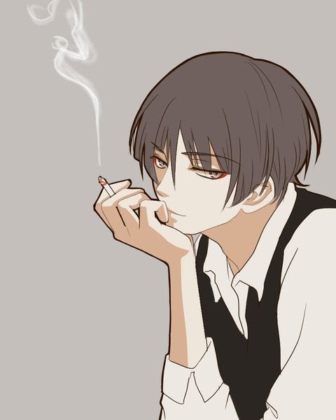 Kasword イケメン タバコ吸う イラスト