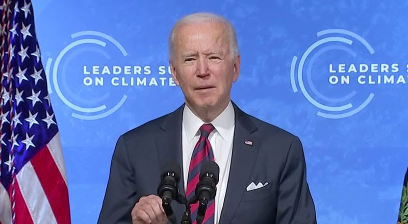 Biden: 'Climate Change' Is the 'Ultimate Threat to Humanity'