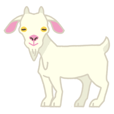 無料印刷可能ヤギ イラスト 最高の動物画像