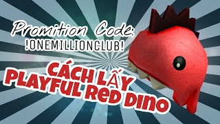 Roblox Playful Red Dino Code Get Robux Free Easy - roblox playful red dino promo code expired youtube