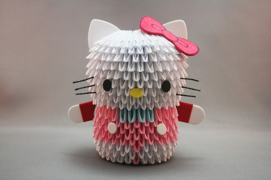 35 Gambar Hello Kitty Dari Origami  Terpopuler 
