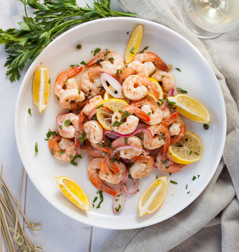 Add shrimp, and cook 2 to 3 minutes or until shrimp turn pink. Marinated Shrimp With Capers Southern Living