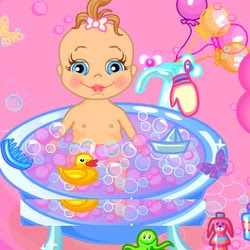 Baby bathing games for little kids is an online fantasy game for kids. Baby Bathing Games