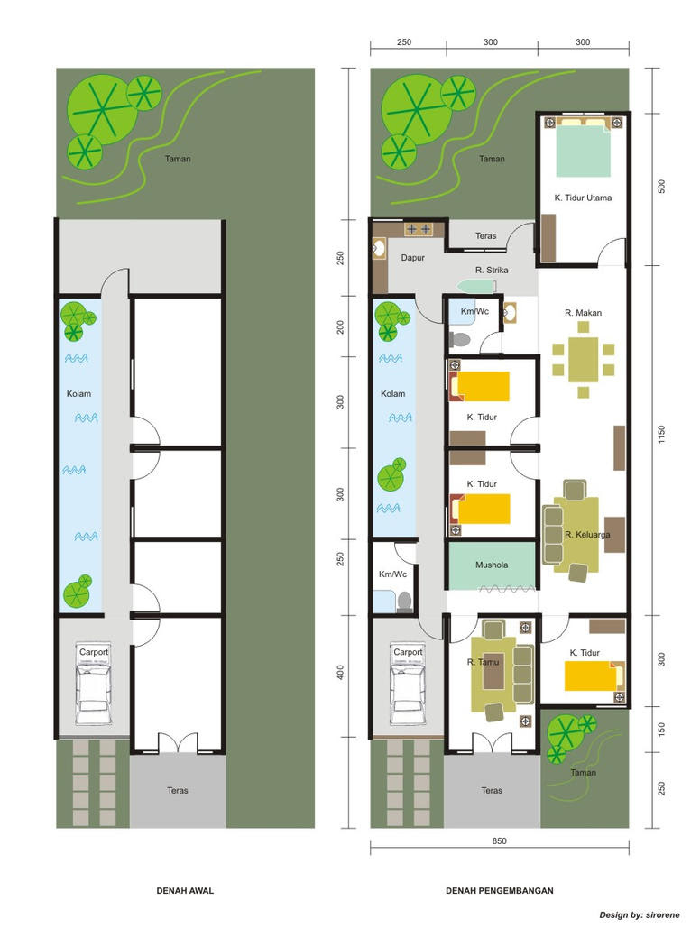 Gambar Desain  Rumah  7x8  Griya Rumah 