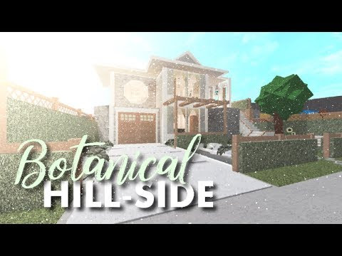 Roblox Bloxburg Aesthetic Family Hillside House Speedbuild 50k - roblox bloxburg loft robux get