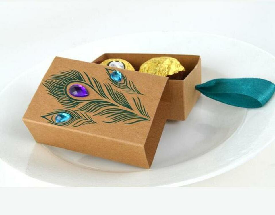 Check out our wedding door gift selection for the very best in unique or custom, handmade pieces from our shops. Peacock Favor Boxes Unique Wedding Favors Door Gifts With Wide Range Low Price In Malaysia