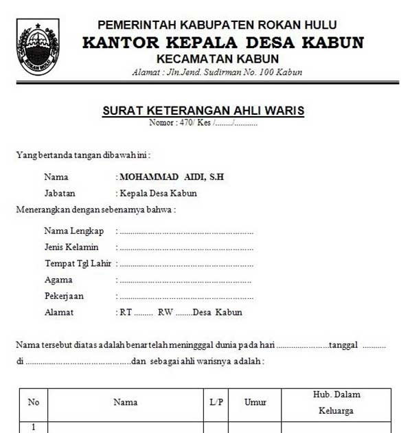 Yuk Simak 7+ Contoh Surat Pernyataan Lembaga Tidak Dalam Sengketa 