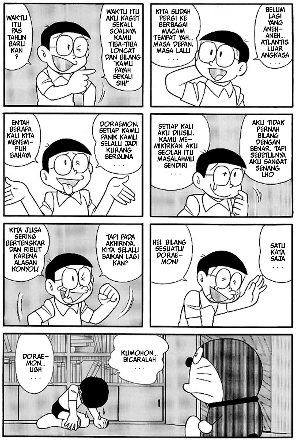  Gambar  Komik Doraemon Yg  Mudah  Komicbox