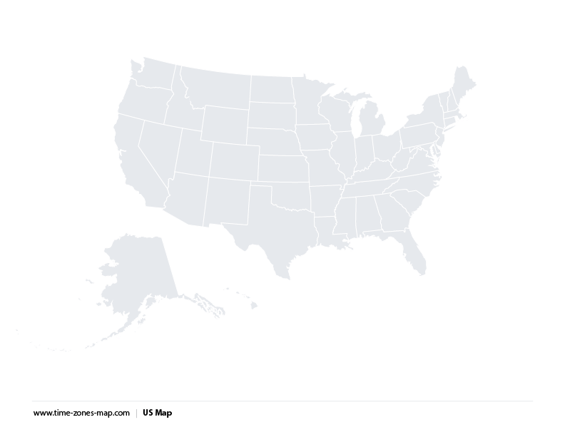 Secondary summer reading and writing enrichment activity packet. Us Time Zone Map