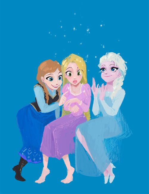 無料イラスト画像 最高のイラスト かわいい アナ 雪 エルサ