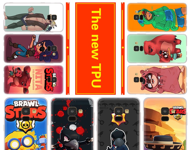 Jivoi Gallery Phone For Samsung Galaxy A50 A10 A20 A30 A60 A70 A750 A6 A8 A9 A7 2018 Plus A3 A5 A7 2016 2017 Cover Case Tapety Brawl Stars - brawl stars handyhülle samsung s7