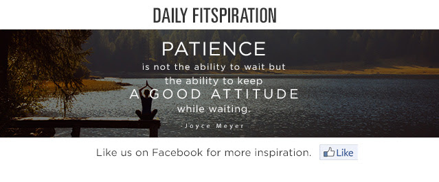 Daily Fitspiration. Like us on Facebook for more inspiration.