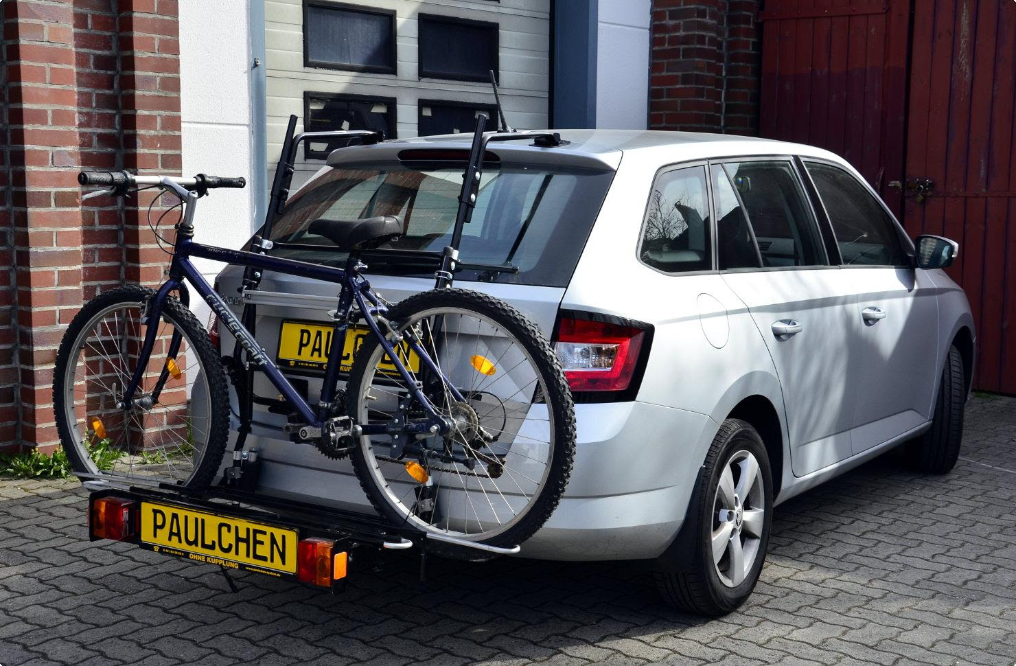 fahrradträger wie man 4 fahrräder befestigen